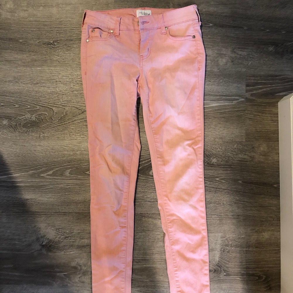 pink pants / jeans